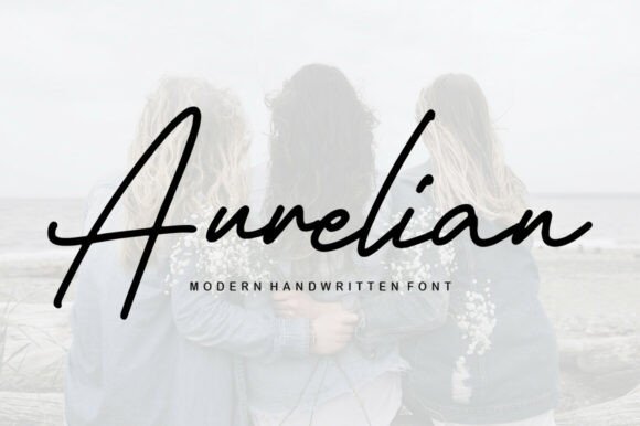 Aurelian: An Elegant Handwritten Font for Timeless Design