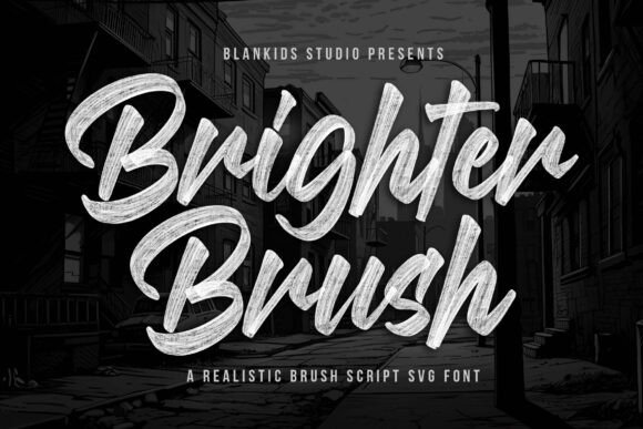 Brighter Brush: Elevate Your Design with a Realistic Script