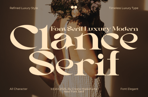 Clance: A Modern Serif for Timeless Elegance