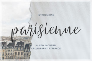 Parisienne: A Modern Calligraphy Font for Elegant Designs