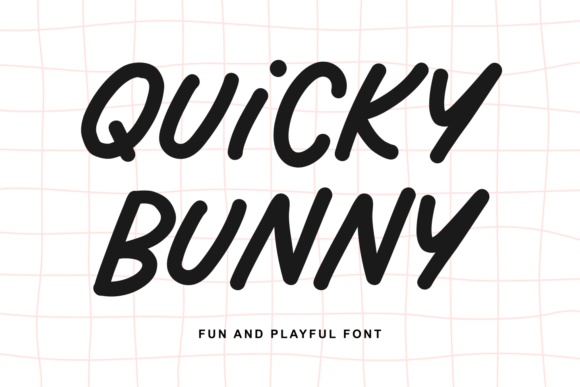 Quicky Bunny: A Playful Font Duo for Creative Projects