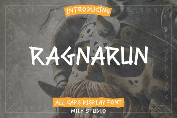 Ragnarun: A Bold Nordic Typeface for Modern Design