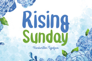 Rising Sunday: Your Warm, Handwritten Display Font